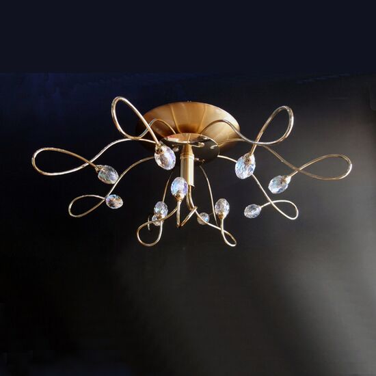 NEOCLASSICAL HANDMADE LIGHTING > MINIMAL DITS > CEILING LAMP ACC 11Φ-24AB SWAROVSKI CRYSTALS - ΦΩΤΙΣΤΙΚΆ ΟΡΟΦΉΣ
