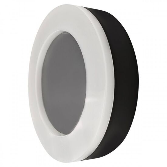 ΑΠΛΙΚΑ ΣΤΡΟΓΓΥΛΗ  LED ΠΕΡΙΜΕΤΡΙΚΗ  15 W 3000K ΜΑΥΡΟ - ΤΟΊΧΟΥ ΦΩΤΙΣΤΙΚΆ 