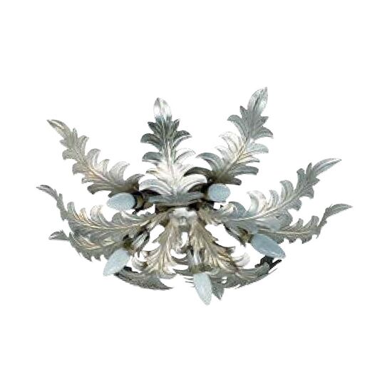 ΠΛΑΦΟΝΈΡΕΣ ΜΕ ΦΎΛΛΑ 5 XE14 X 42 W MAX. W: Ø 70 CM H: 15 CM - CEILING LIGHTS