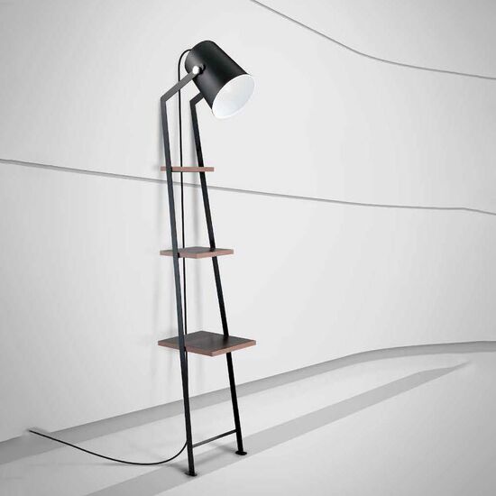 ΜΟΝΤΈΡΝΑ ΦΩΤΙΣΤΙΚΆ ΜΊΝΙΜΑΛ > ΔΑΠΈΔΟΥ >  FLOOR LAMP HEIGHT 160 CM FLOOR DIAMETER 40 CM 01152-10 METAL E27, LED - ΔΑΠΈΔΟΥ ΦΩΤΙΣΤΙΚΆ 