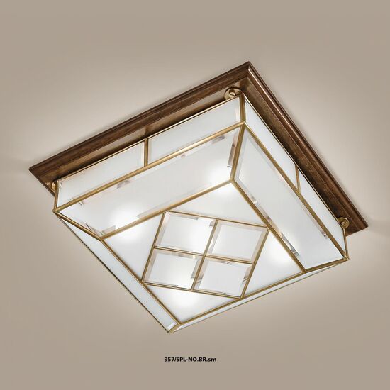 ΚΛΑΣΙΚΆ ΦΩΤΙΣΤΙΚΆ IL RELEGATO ΙΤΑΛΊΑΣ > ΟΡΟΦΉΣ >  GROUND DIFFUSER-GROUND CRYSTAL   37X37 SP.14,5 - ΟΡΟΦΉΣ ΦΩΤΙΣΤΙΚΆ 