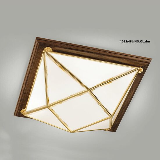 ΚΛΑΣΙΚΆ ΦΩΤΙΣΤΙΚΆ IL RELEGATO ΙΤΑΛΊΑΣ > ΟΡΟΦΉΣ >  GROUND DIFFUSER WITH WOOD 35,5X35,5 SP.10,5 - ΟΡΟΦΉΣ ΦΩΤΙΣΤΙΚΆ 