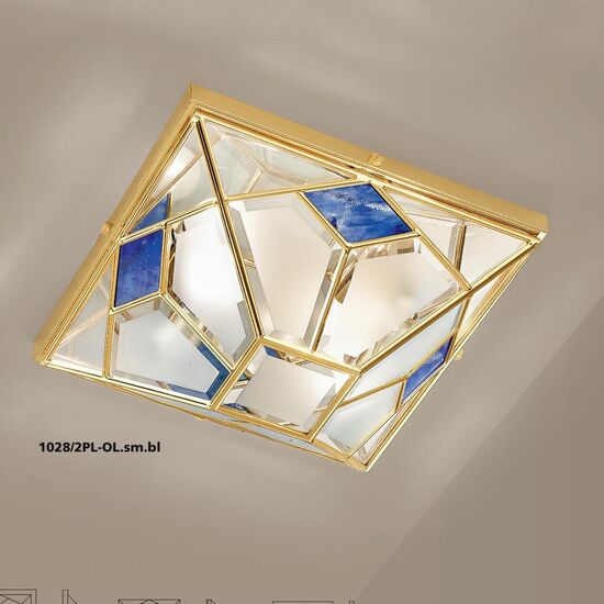 ΚΛΑΣΙΚΆ ΦΩΤΙΣΤΙΚΆ IL RELEGATO ΙΤΑΛΊΑΣ > ΟΡΟΦΉΣ >  CEILING   DIMENSIONS 29X29 SP.12 - ΟΡΟΦΉΣ ΦΩΤΙΣΤΙΚΆ 