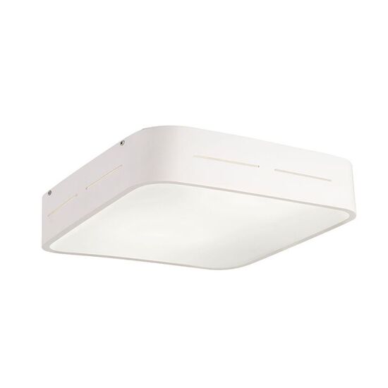 ΕΣΩΤΕΡΙΚΟΎ ΧΏΡΟΥ, TERRY, ΠΛΑΦΟΝΙΈΡΑ ΛΕΥΚΉ 380X380 TERRY, L:380, H:80 - ΟΡΟΦΉΣ ΦΩΤΙΣΤΙΚΆ 