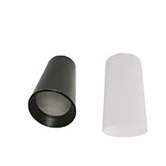 ΣΠΟΤ ΕΠΙΤΟΊΧΙΑ  ΜΊΝΙΜΑΛ > ΟΡΟΦΉΣ >  SPOTLIGHT WITH COVER GU10, LED - BLACK, WHITE 01334-22 IP44 - ΣΠΟΤ ΤΟΊΧΟΥ