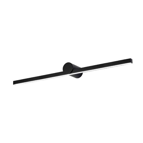 INTERIOR > BATHROOM LIGHTING > MODERN LIGHTING > LED WALL LAMP 10W 3000K ALUMINUM BLACK IP54 ZAMPELIS LIGHTS 22124 - ΦΩΤΙΣΤΙΚΆ ΜΠΆΝΙΟΥ