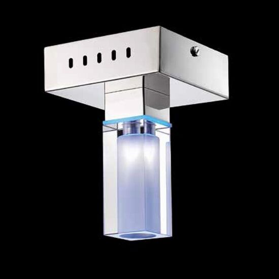 ΟΡΟΦΉΣ ΦΩΤΙΣΤΙΚΌ  ΧΡΏΜΙΟ L 12 W 12 H 17 • 1 Χ G4 • LED - ΟΡΟΦΉΣ ΦΩΤΙΣΤΙΚΆ 