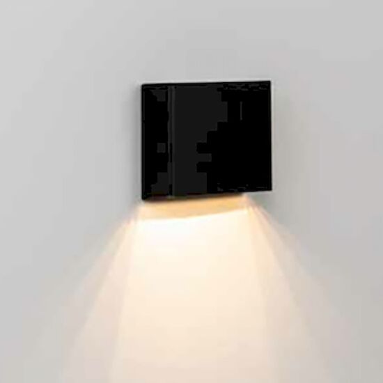 ΑΠΛΊΚΕΣ (ΕΠΊΤΟΙΧΑ ΦΩΤΙΣΤΙΚΆ)  WALL LIGHT BLACK LACQUERING   W:130MM   H:91MM   D:31.5MM - ΣΠΟΤ ΤΟΊΧΟΥ