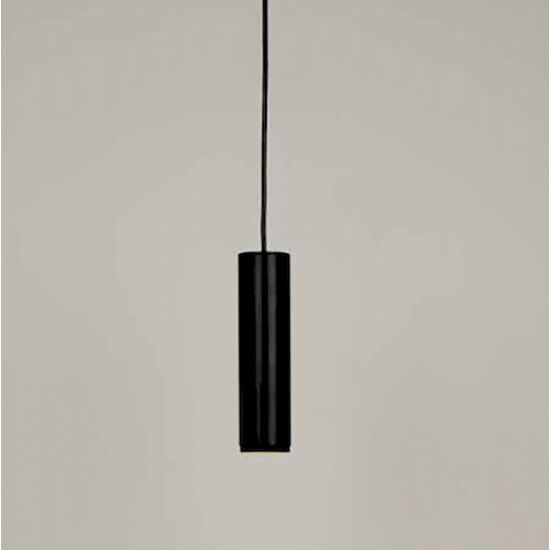 ΚΡΕΜΑΣΤΆ ΦΩΤΙΣΤΙΚΆ  TRACK SUSPENSION 1 X GU10 8 W BLACK LACQUERING HAUL SERIES 1P   W:55MM   H:1300MM - ΣΠΟΤ ΤΟΊΧΟΥ