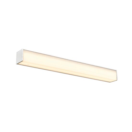 INTERIOR > BATHROOM LIGHTING > MODERN LIGHTING > SCONCE LIGHT LED 16W 3000K METAL CHROME ZAMPELIS LIGHTS 20150 - BATHROOM LIGHTS