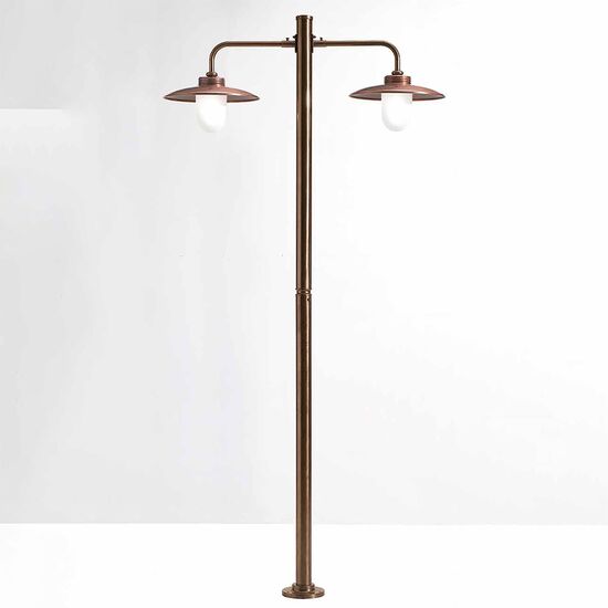 ΠΑΡΑΔΟΣΙΑΚΆ  ΦΩΤΙΣΤΙΚΆ < TRADITIONALY ΙΤΑΛΙΚΆ CREMASCO > ΚΟΛΩΝΕΣ ΕΔΆΦΟΥΣ >  2L OUTDOOR  W:1060MM   H:2270MM   D:360MM  2XE27  220V  70W MAX  IP44 - ΕΔΆΦΟΥΣ ΦΩΤΙΣΤΙΚΆ 