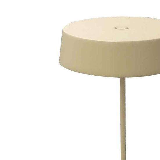 OUTDOOR > TABLE LAMPS > MODERN LIGHTING > RECHARGEABLE LAMPS OUTDOOR PORTABLE TABLE LIGHT 2.2W 3000K ALUMINUM GOLD ZAMPELIS LIGHTS E291 - TABLE LAMPS
