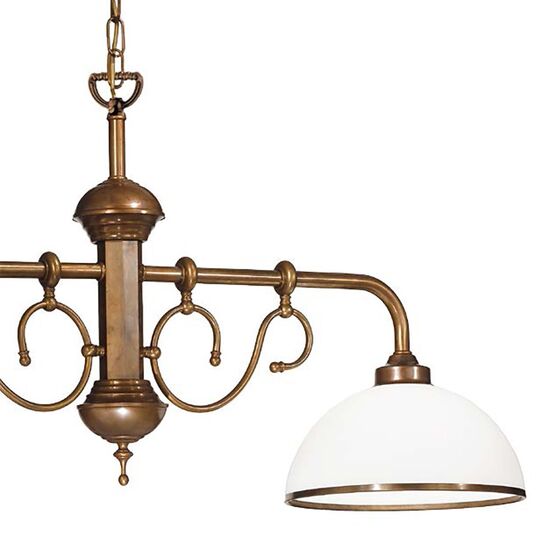 ΠΑΡΑΔΟΣΙΑΚΆ  ΦΩΤΙΣΤΙΚΆ < TRADITIONALY ΙΤΑΛΙΚΆ CREMASCO > ΚΡΕΜΑΣΤΆ ΟΡΟΦΉΣ >  2L PENDANT  W:1550MM   H:530(630)MM   D:350MM  2XE27  220V  100W MAX - ΚΡΕΜΑΣΤΆ ΦΩΤΙΣΤΙΚΆ