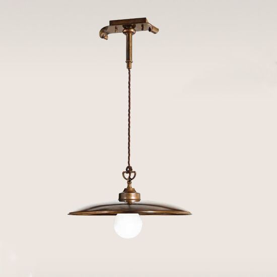 ΠΑΡΑΔΟΣΙΑΚΆ  ΦΩΤΙΣΤΙΚΆ < TRADITIONALY ΙΤΑΛΙΚΆ CREMASCO > ΚΡΕΜΑΣΤΆ ΟΡΟΦΉΣ >  1L PENDANT  W:360MM   H:140-1120MM  1XE27  220V  100W MAX  IP20 - ΚΡΕΜΑΣΤΆ ΦΩΤΙΣΤΙΚΆ