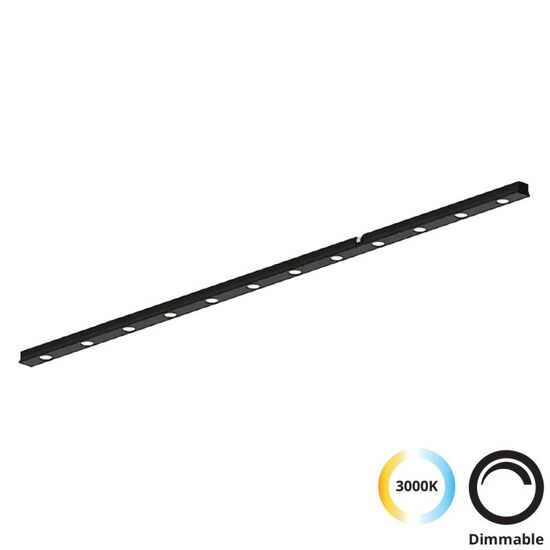 ΑΡΧΙΤΕΚΤΟΝΙΚΌΣ ΦΩΤΙΣΜΌΣ, SLIM MAGNETIC, LINEAR ANTIGLARE  L:600 SLIM MAGNETIC, L:600, H:11,5 - ΡΆΓΕΣ & ΣΠΟΤ