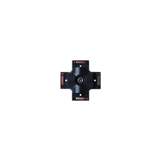 CROSS CONNECTOR FOR SPACE FRAME SYSTEM BLACK ZAMPELIS LIGHTS 23148 - ΕΞΑΡΤΉΜΑΤΑ ΦΩΤΙΣΤΙΚΏΝ