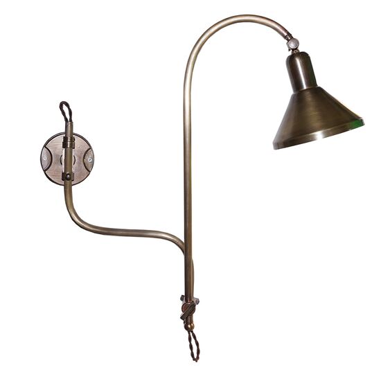 DITS TRADITIONAL HANDCRAFTED LIGHTING > HANDCRAFTED BRONZE SWIVEL SPLIT ARM SCONCE. - ΦΩΤΙΣΤΙΚΆ ΤΟΊΧΟΥ
