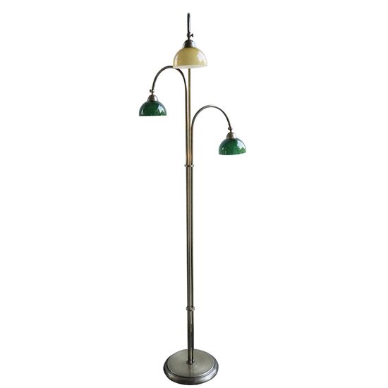 TRADITIONAL HANDMADE LAMPS DITS > TRADITIONAL HANDMADE LAMPS DITS >FLOOR 3 LIGHTS HANDMADE LAMP MURANO GLASS BELOW. . - ΦΩΤΙΣΤΙΚΆ ΔΑΠΈΔΟΥ