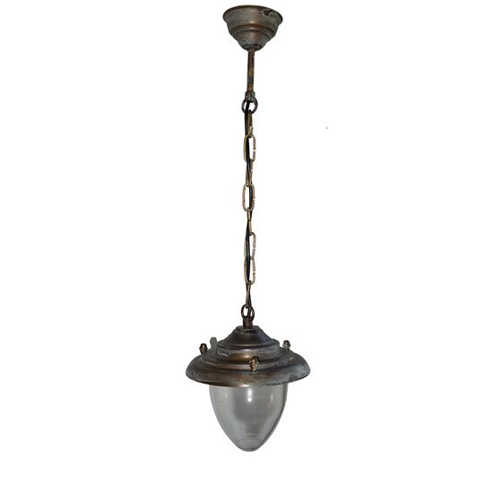 DITS TRADITIONAL HAND-MADE LAMPS > SMALL OUTDOOR BONFIRE WITH ARTIFICIAL AGING. - ΚΡΕΜΑΣΤΆ ΦΩΤΙΣΤΙΚΆ