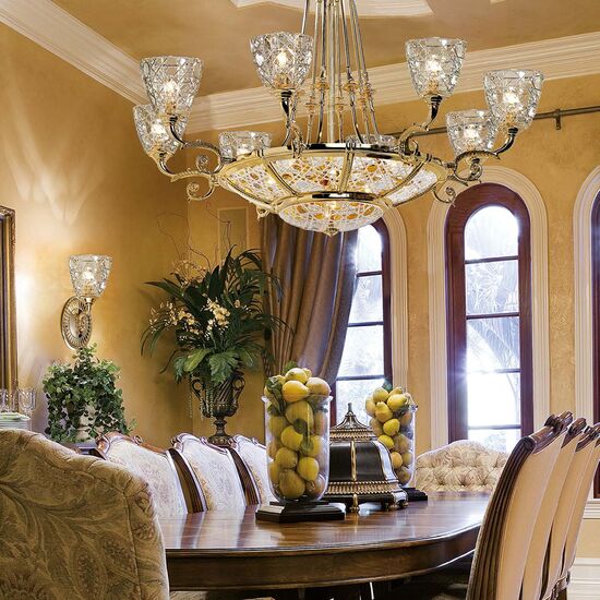 ΚΛΑΣΙΚΆ ΦΩΤΙΣΤΙΚΆ < ΙΤΑΛΙΚΆ POSSONI >   CHANDELIER WITH ONYX GLASS FINISH  008-034    22XMAX42W E14 - ΚΡΕΜΑΣΤΆ ΦΩΤΙΣΤΙΚΆ