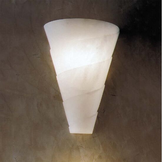 ΚΛΑΣΙΚΆ ΦΩΤΙΣΤΙΚΆ < ΙΤΑΛΙΚΆ POSSONI >   ALABASTER WALL LIGHT FINISH      1XMAX28W E14 - ΤΟΊΧΟΥ ΦΩΤΙΣΤΙΚΆ 