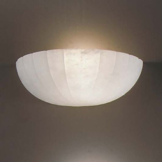 ΚΛΑΣΙΚΆ ΦΩΤΙΣΤΙΚΆ < ΙΤΑΛΙΚΆ POSSONI >   ALABASTER WALL LIGHT FINISH      1XMAX28W E14 - ΤΟΊΧΟΥ ΦΩΤΙΣΤΙΚΆ 