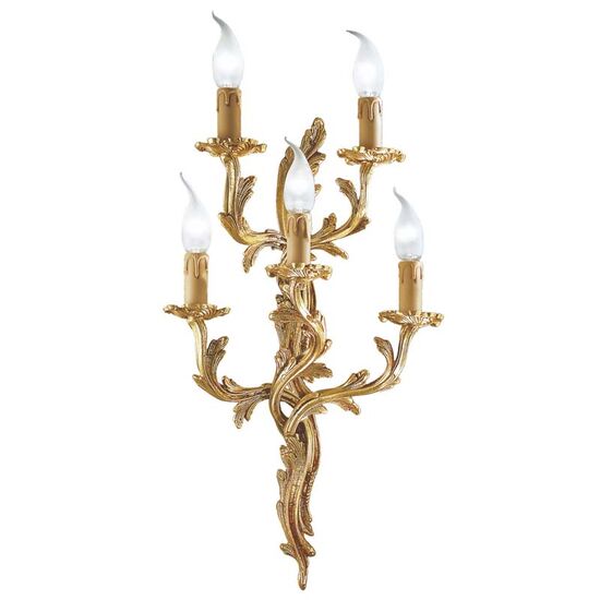 ΚΛΑΣΙΚΆ ΦΩΤΙΣΤΙΚΆ < ΙΤΑΛΙΚΆ POSSONI >   WALL LIGHT FINISH  002-005    5XMAX42W E14 - ΤΟΊΧΟΥ ΦΩΤΙΣΤΙΚΆ 