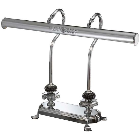 ΚΛΑΣΙΚΆ ΦΩΤΙΣΤΙΚΆ < ΙΤΑΛΙΚΆ POSSONI >   CHROME FINISH TABLE LAMP WITH BLACK CRYSTAL FINISH  035    3XMAX28W E14 - ΓΡΑΦΕΊΟΥ ΦΩΤΙΣΤΙΚΆ 
