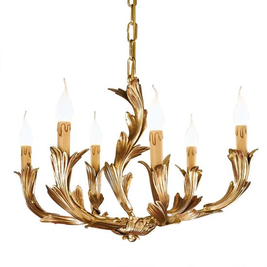 ΚΛΑΣΙΚΆ ΦΩΤΙΣΤΙΚΆ < ΙΤΑΛΙΚΆ POSSONI >   CHANDELIER FINISH  002-008    6XMAX42W E14 - ΚΡΕΜΑΣΤΆ ΦΩΤΙΣΤΙΚΆ