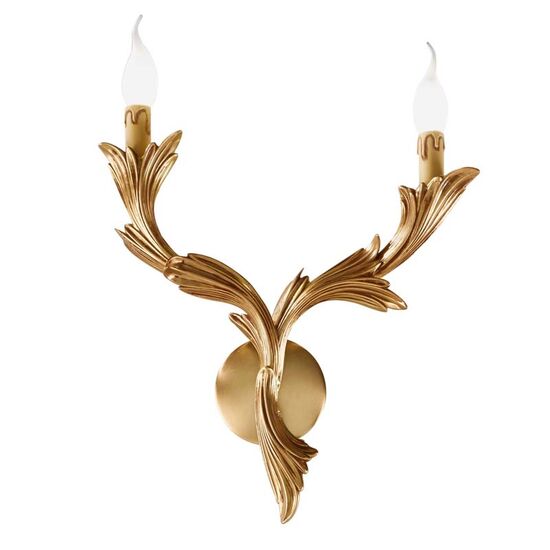 ΚΛΑΣΙΚΆ ΦΩΤΙΣΤΙΚΆ < ΙΤΑΛΙΚΆ POSSONI >   WALL LIGHT FINISH  002-008    2XMAX42W E14 - ΤΟΊΧΟΥ ΦΩΤΙΣΤΙΚΆ 