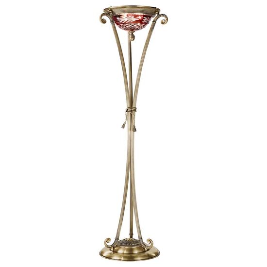 ΚΛΑΣΙΚΆ ΦΩΤΙΣΤΙΚΆ < ΙΤΑΛΙΚΆ POSSONI >   FLOOR LAMP WITH CRYSTAL FINISH  008-079    3XMAX42W E14 - ΔΑΠΈΔΟΥ ΦΩΤΙΣΤΙΚΆ 