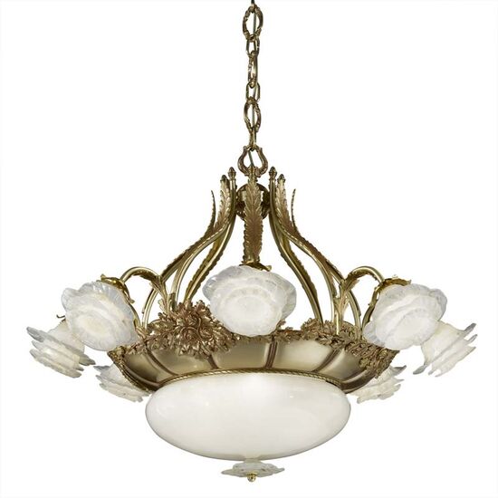 ΚΛΑΣΙΚΆ ΦΩΤΙΣΤΙΚΆ < ΙΤΑΛΙΚΆ POSSONI >   CHANDELIER WITH GLASS FINISH  002-008    11XMAX28W E14 - ΚΡΕΜΑΣΤΆ ΦΩΤΙΣΤΙΚΆ