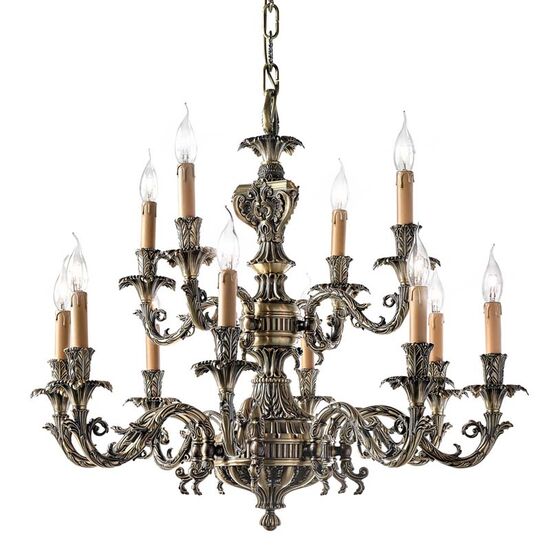 ΚΛΑΣΙΚΆ ΦΩΤΙΣΤΙΚΆ < ΙΤΑΛΙΚΆ POSSONI >   CHANDELIER FINISH  002-008    12XMAX42W E14 - ΚΡΕΜΑΣΤΆ ΦΩΤΙΣΤΙΚΆ