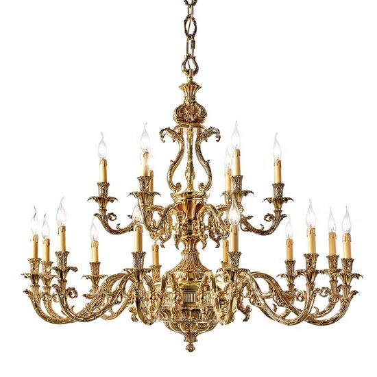 ΚΛΑΣΙΚΆ ΦΩΤΙΣΤΙΚΆ < ΙΤΑΛΙΚΆ POSSONI >   CHANDELIER FINISH  002-008    18XMAX42W E14 - ΚΡΕΜΑΣΤΆ ΦΩΤΙΣΤΙΚΆ