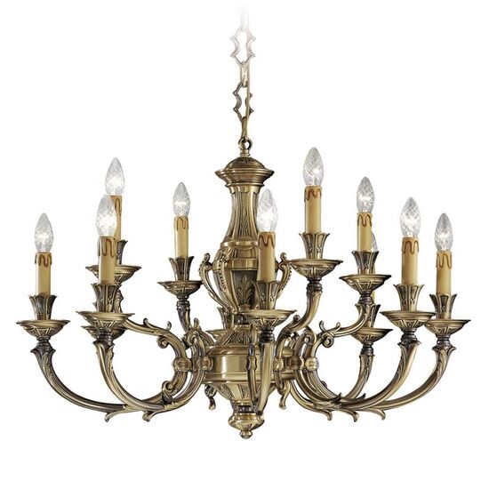 ΚΛΑΣΙΚΆ ΦΩΤΙΣΤΙΚΆ < ΙΤΑΛΙΚΆ POSSONI >   CHANDELIER FINISH  002-008    12XMAX42W E14 - ΚΡΕΜΑΣΤΆ ΦΩΤΙΣΤΙΚΆ