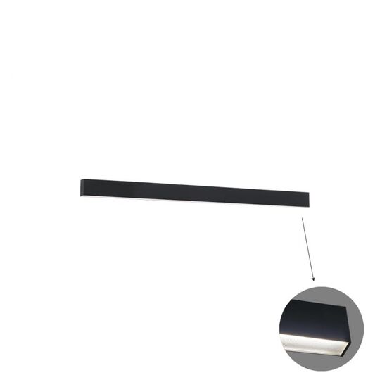 ΓΡΑΜΜΙΚΌ ΤΟΊΧΟΥ L1140 3000K ΜΑΎΡΟ MICROPRISMATIC DIM. CIBA - ΓΡΑΜΜΙΚΆ ΦΩΤΙΣΤΙΚΆ