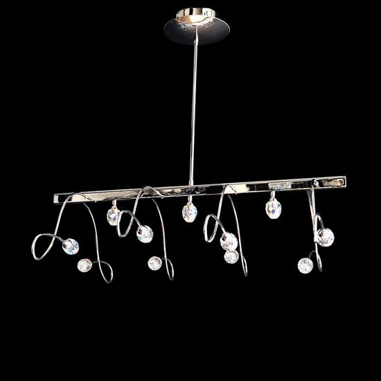 NEOCLASSICAL HANDMADE LIGHTING > MINIMAL DITS > PENDANT ACC MULTI-LIGHT 8Φ SWAROVSKI CRYSTALS - PENDANT LIGHTS