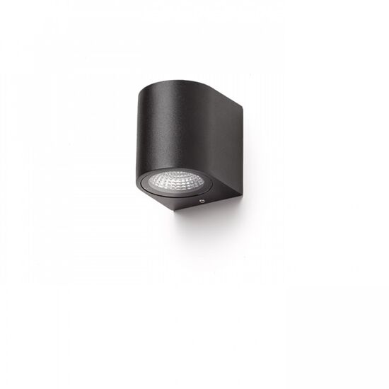 ZACK I ΓΚΡΙ ΑΝΘΡΑΚΊΤΗ 230V LED 3W 58° IP54 3000K - ΤΟΊΧΟΥ ΦΩΤΙΣΤΙΚΆ 