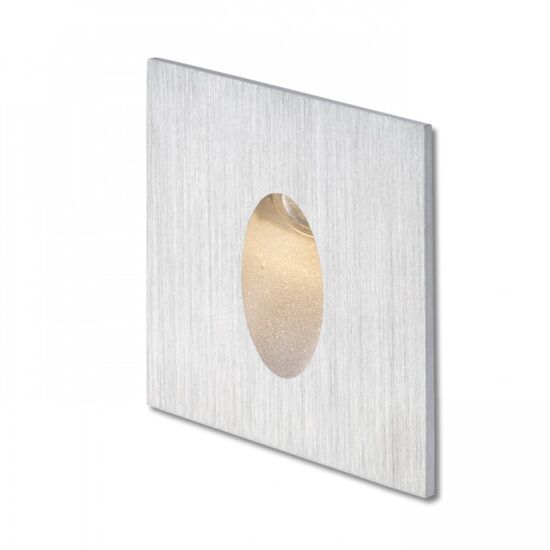 ELICA SQ ΧΩΝΕΥΤΌ  ΑΛΟΥΜΊΝΙΟ-ΠΑΤΊΝΑ 230V LED 3W IP54  3000K - ΤΟΊΧΟΥ ΦΩΤΙΣΤΙΚΆ 