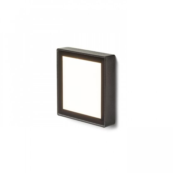DEJAVU SQ 9 ΧΩΝΕΥΤΌ ΜΑΎΡΟ  230V LED 3.5W IP65  3000K - ΤΟΊΧΟΥ ΦΩΤΙΣΤΙΚΆ 