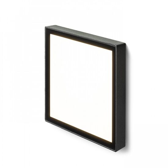 DEJAVU SQ 14 ΧΩΝΕΥΤΌ ΜΑΎΡΟ  230V LED 6W IP65  3000K - ΤΟΊΧΟΥ ΦΩΤΙΣΤΙΚΆ 