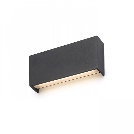 TORINO ΕΠΙΤΟΊΧΙΟΣ ΜΑΎΡΟ 230V LED 2X5W IP54 3000K - ΤΟΊΧΟΥ ΦΩΤΙΣΤΙΚΆ 