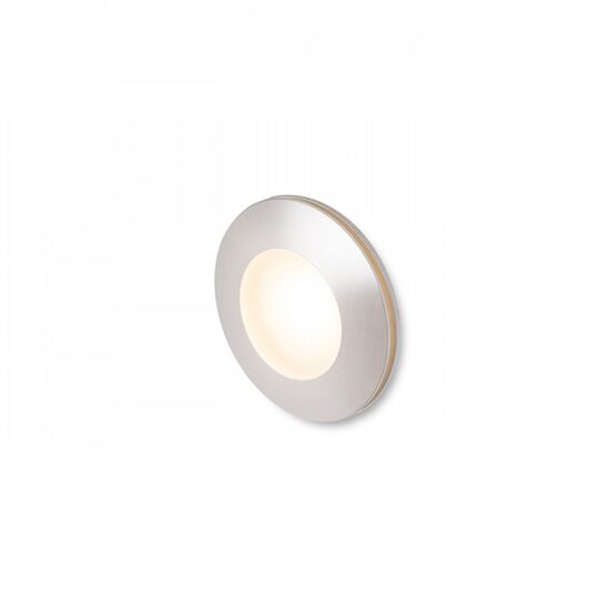 CLUB ΧΩΝΕΥΤΌ ΓΚΡΙ ΑΣΗΜΊ  230V LED 3W IP54  3000K - ΣΠΟΤ ΤΟΊΧΟΥ