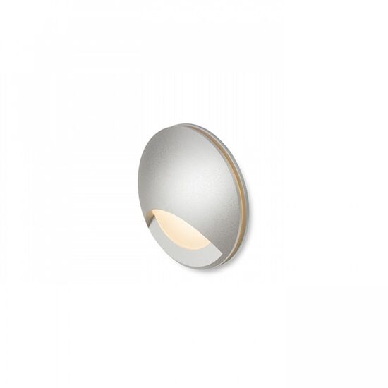 CLUB IND ΧΩΝΕΥΤΌ ΓΚΡΙ ΑΣΗΜΊ  230V LED 3W IP54  3000K - ΤΟΊΧΟΥ ΦΩΤΙΣΤΙΚΆ 