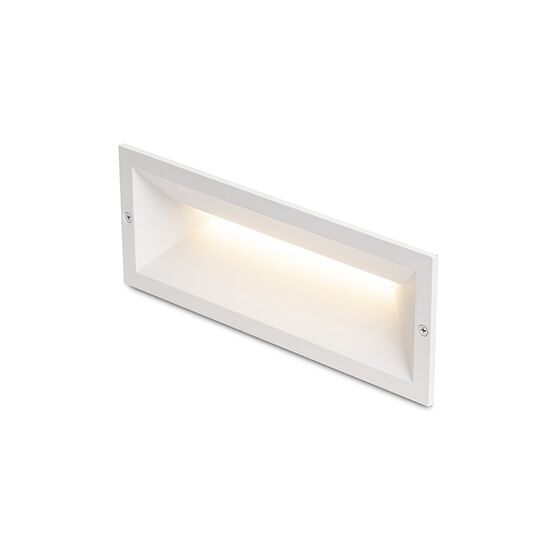 RAGG ΧΩΝΕΥΤΌ ΛΕΥΚΌ  230V LED 12W IP65  3000K - ΤΟΊΧΟΥ ΦΩΤΙΣΤΙΚΆ 