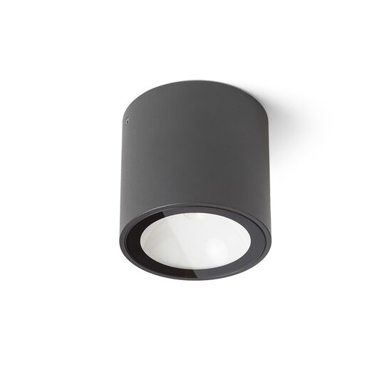 SENZA R ΟΡΟΦΉΣ ΓΚΡΙ ΑΝΘΡΑΚΊΤΗ ΚΑΘΑΡΌ ΓΥΑΛΊ 230V LED 6W IP65  3000K - ΟΡΟΦΉΣ ΦΩΤΙΣΤΙΚΆ 