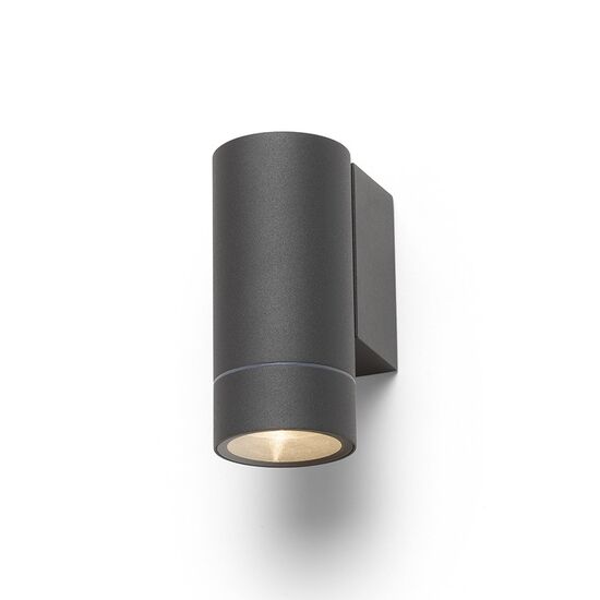 MIZZI NEW I ΕΠΙΤΟΊΧΙΟΣ ΓΚΡΙ ΑΝΘΡΑΚΊΤΗ  230V LED GU10 8W IP65 - ΣΠΟΤ ΤΟΊΧΟΥ