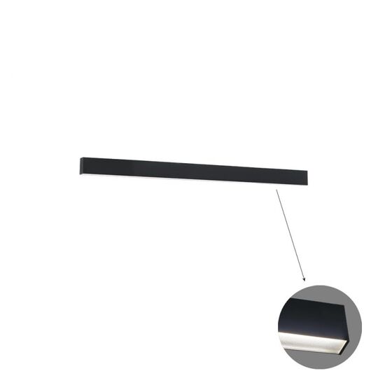 ΓΡΑΜΜΙΚΌ ΟΡΟΦΉΣ L1140 4000K ΜΑΎΡΟ MICROPRISMATIC DIM. CIBA - ΓΡΑΜΜΙΚΆ ΦΩΤΙΣΤΙΚΆ