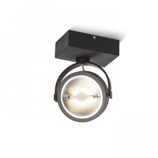 KELLY LED I ΕΠΙΤΟΊΧΙΟΣ ΜΑΎΡΟ 230V LED 12W 24° 3000K - ΤΟΊΧΟΥ ΦΩΤΙΣΤΙΚΆ 