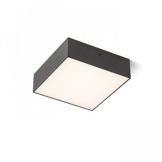 LARISA SQ 17 ΟΡΟΦΉΣ ΜΑΎΡΟ  230V LED 15W  3000K - ΟΡΟΦΉΣ ΦΩΤΙΣΤΙΚΆ 